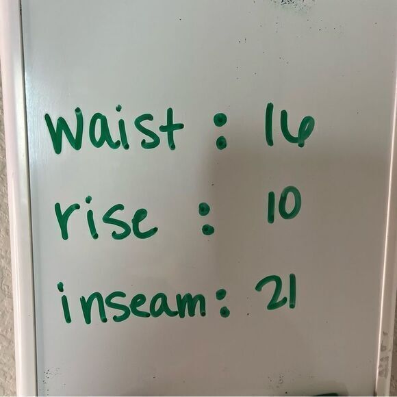 Old Navy Cropped Midi Wide Leg Pixie Pants Women's Size 6 Navy White Striped - Picture 5 of 8